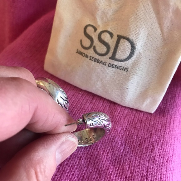 Simon Sebbag Designs Sterling Ring and Earring Set - Picture 6 of 16